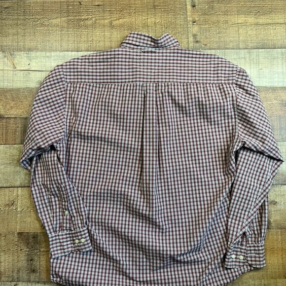 Men's Tommy Hilfiger Plaid Oxford Shirt size Large - Picture 4 of 4